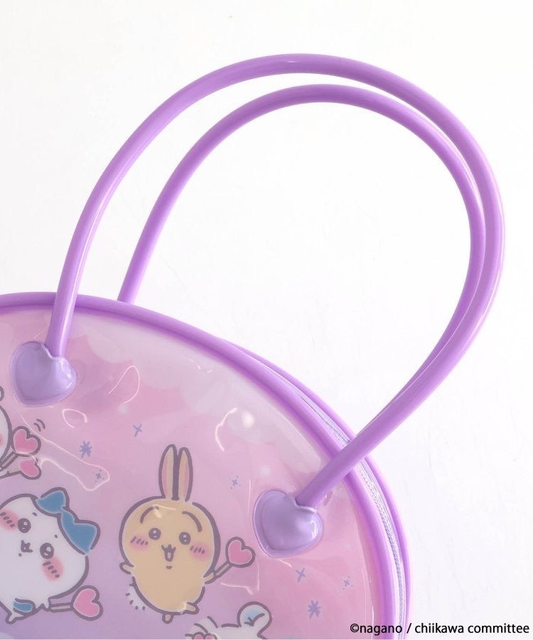 chiikawa吉伊卡哇|梳子镜子+PVC可爱图案手提收纳包套装/正反面都可爱|约H110×W160×D60mm