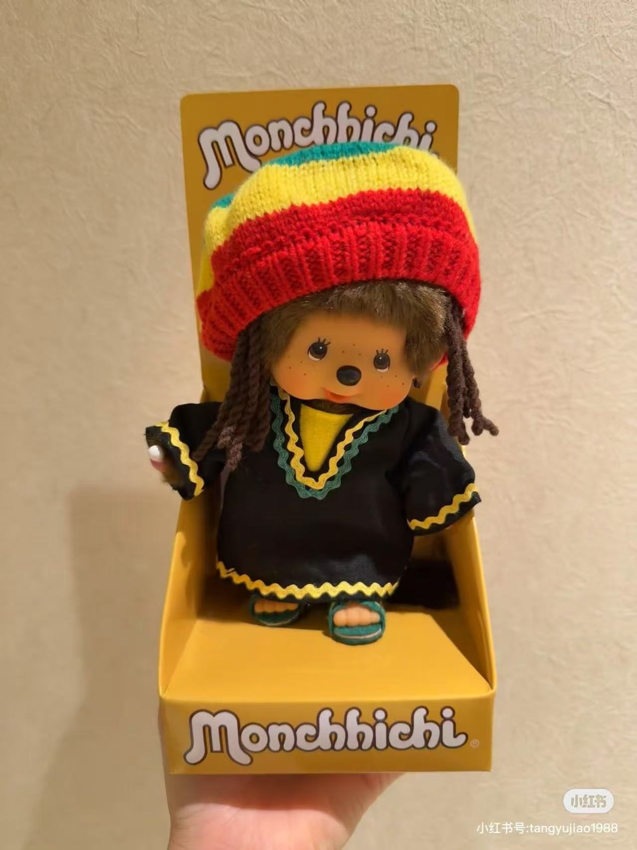 【limit 1】Monchhichi|Limited Edition Dreadlocks Girl Plush Dolls/Plush Toy