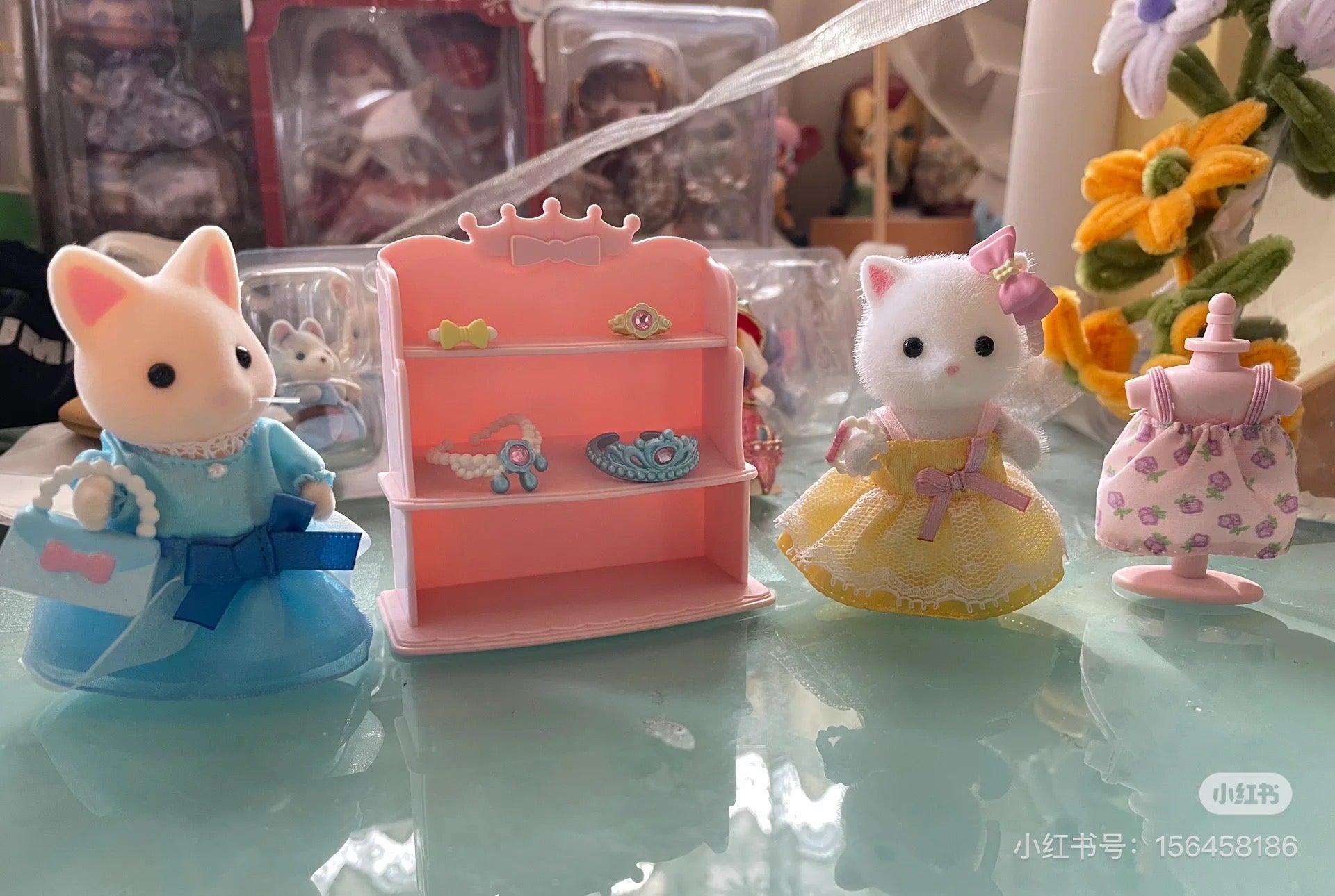 SylvanianFamilies森贝儿家族|Baby Clothes Lot By Princess波斯猫公主裙套装5645