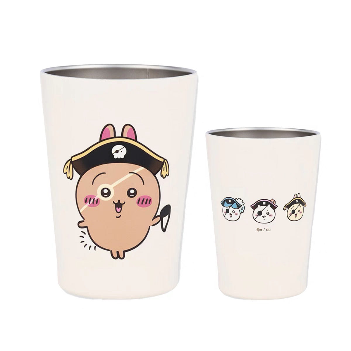 Chiikawa 吉伊卡哇|台场冒险王系列海盗乌萨奇保温杯/保冷杯