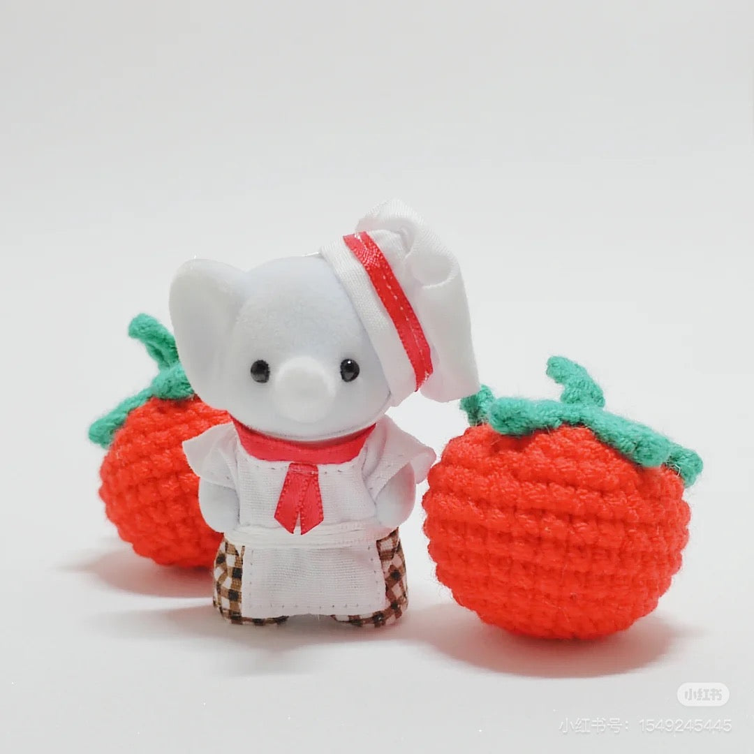 SylvanianFamilies|FOREST KITCHEN BABY ELEPHANT CHEF