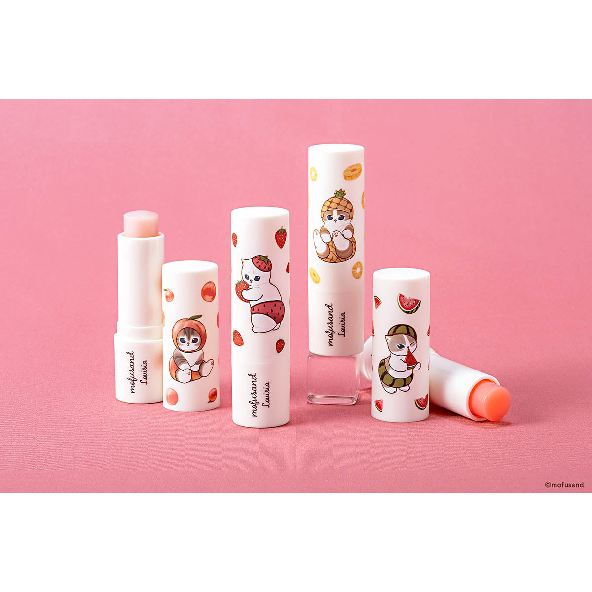 Mofusand|Lovisia Lip Balm|H120 x W86 x D22mm approx
