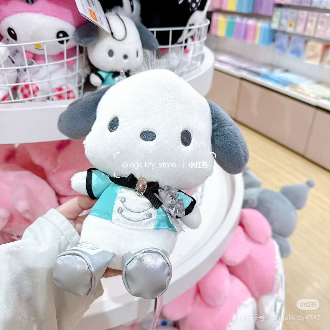 Sanrio|Pochacco Royal Jacket Plush Dolls/Plush Toy|H20×W21×D11cm approx.