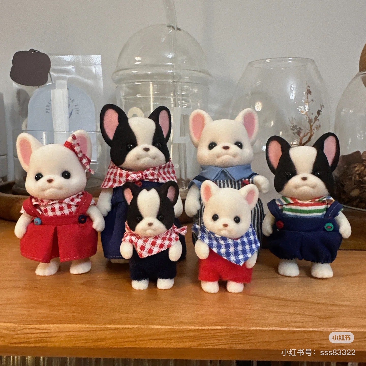 【limit 1】SylvanianFamilies|French Bulldog Family Set