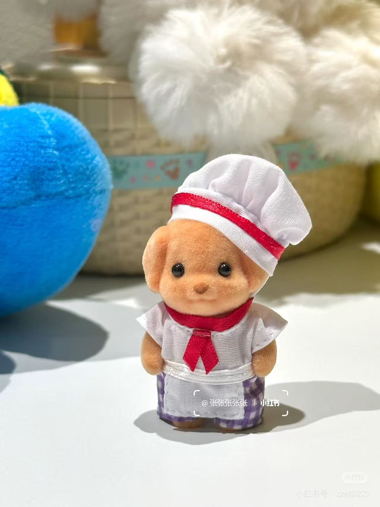 SylvanianFamilies|FOREST KITCHEN BABY Poodle CHEF
