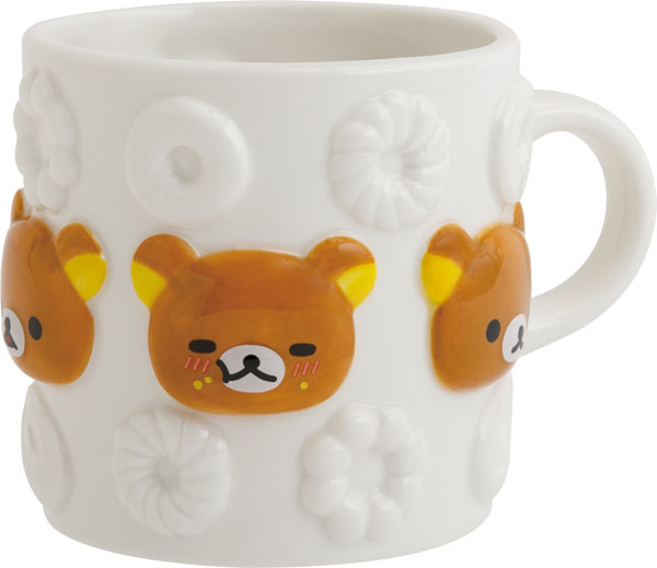 Rilakkuma|Mister Donut Mascot Mug|100 x 110 x 110 mm approx.