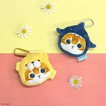 Mofusand|apple airpods pro毛茸茸可爱耳机套/保护套/收纳包/零钱包|约W115 x H135 x D35 mm