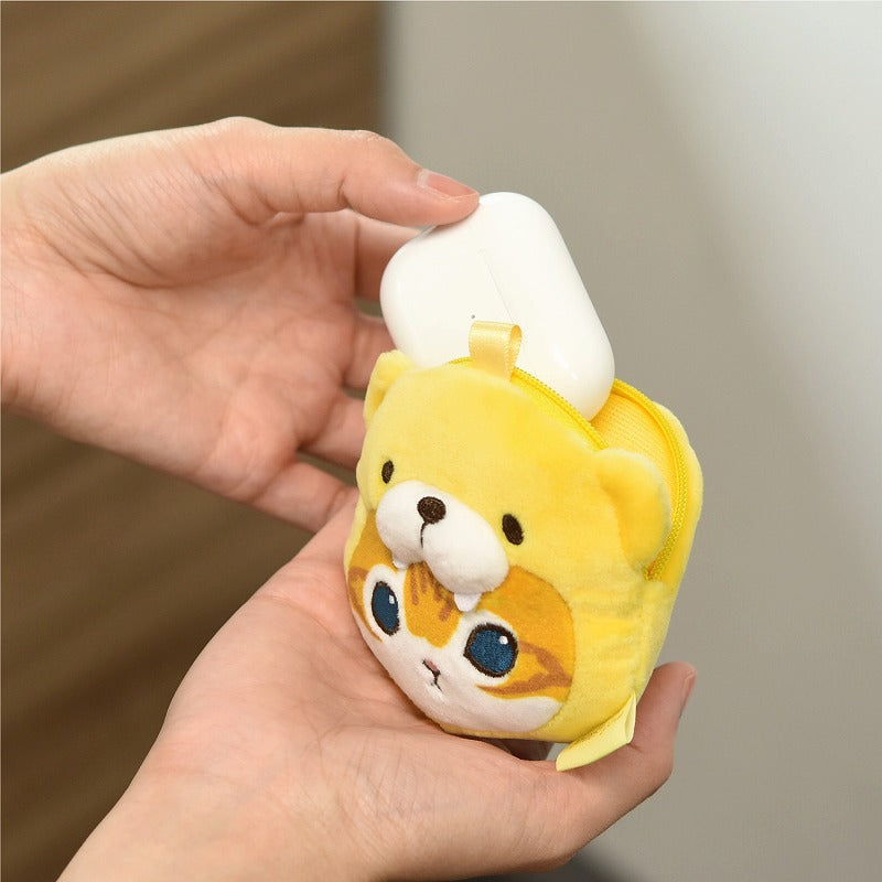 Mofusand|apple airpods pro毛茸茸可爱耳机套/保护套/收纳包/零钱包|约W115 x H135 x D35 mm