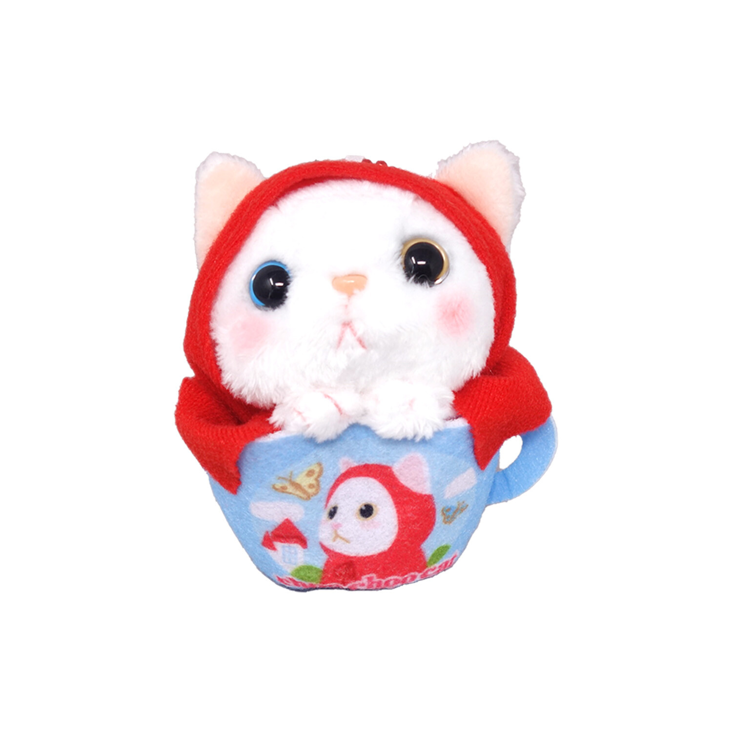 choo choo cat|Mascot Holder /Plush Keychain|Height 8cm approx.