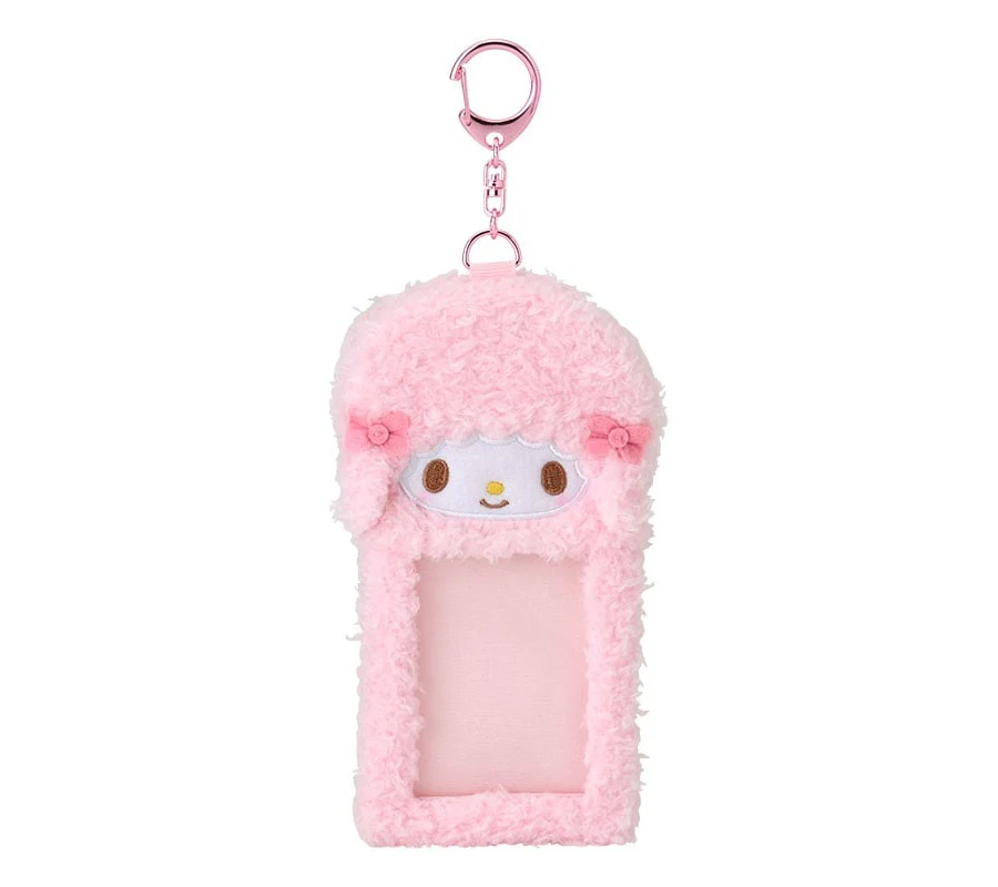 Sanrio|ENJOY IDOL SERIES Fluffy Photocard Holder Keyring|3.4 x 9.3 x 17.2cm approx.