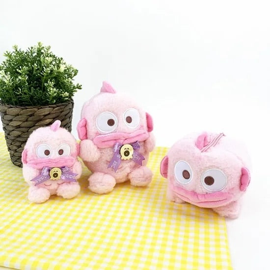 Sanrio|Hangyodon Pink Bithday Sitting Plush Dolls/Plush Toy|H18.5×W15×D15cm approx.