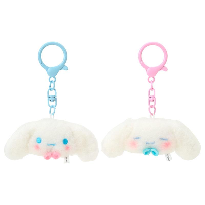 Sanrio|Matching Nico Nico faces Set of 2 Mascot Holder /Plush Keychain|5x2.5x4 cm approx.