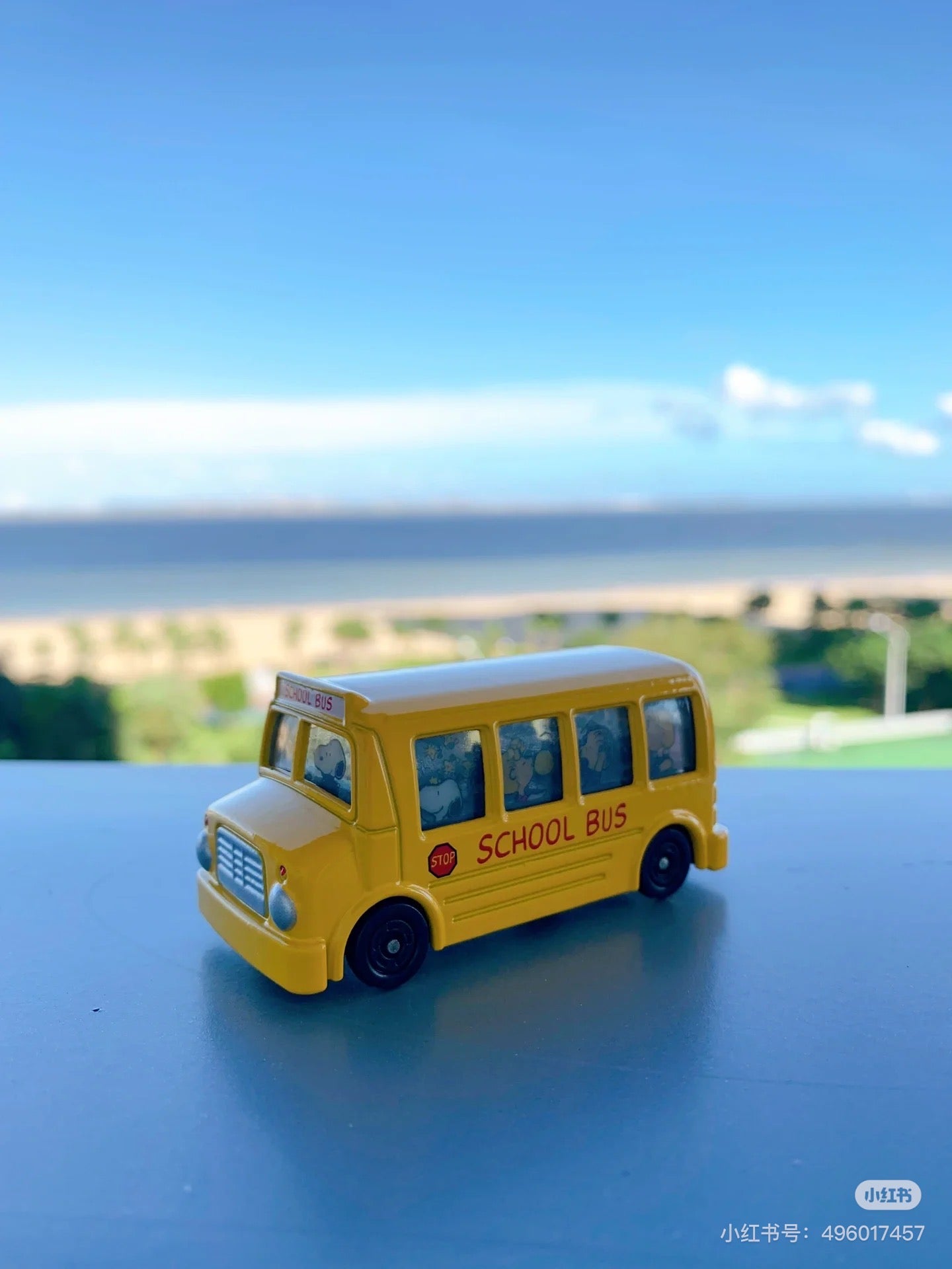 Snoopy|Dream Tomica No.154黄色学校大巴玩具车/摆件|约W78×H40×D39mm