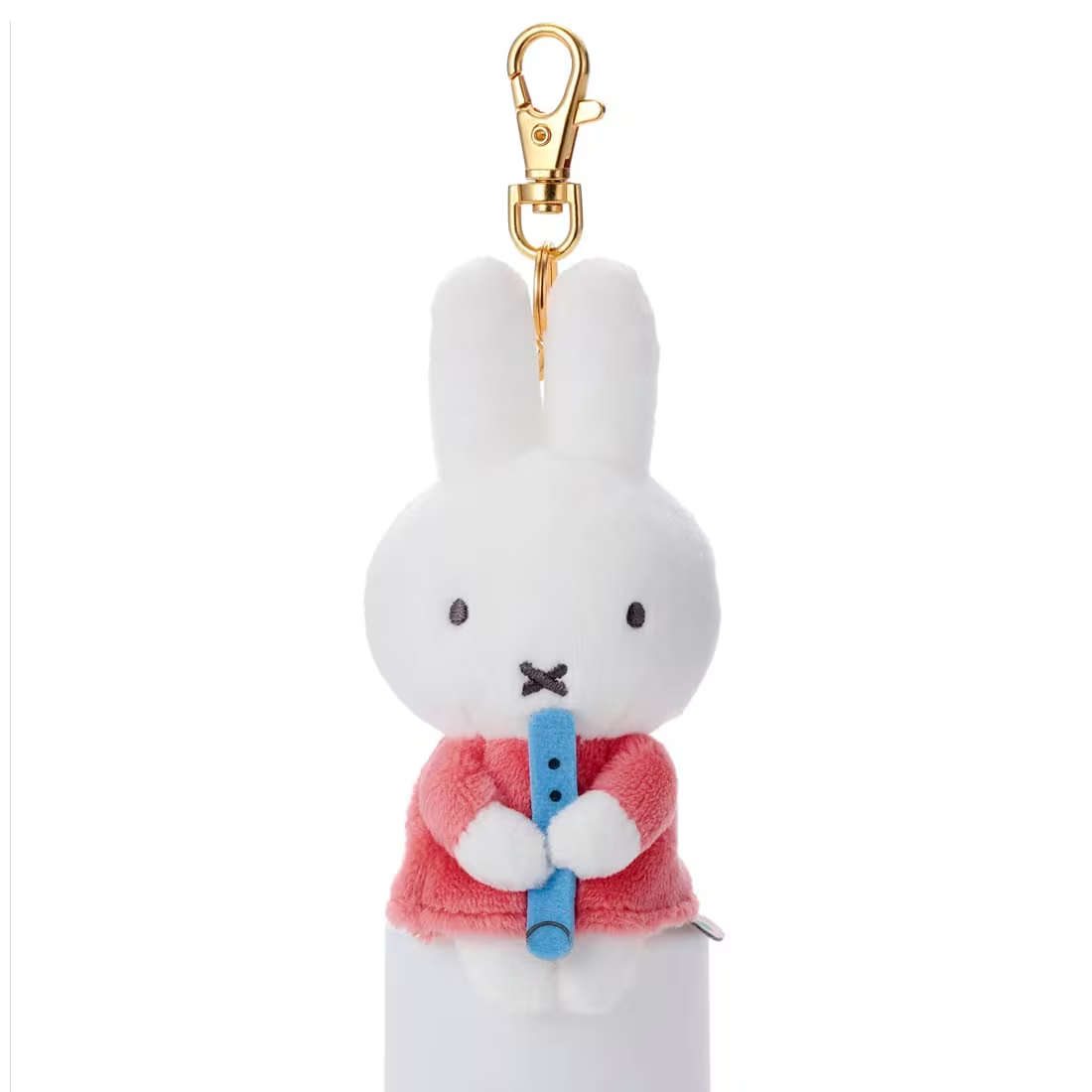 Miffy|MUSIC Series Chokkorisan Whistle Mascot Holder /Plush Keychain|60×120×50mm approx.