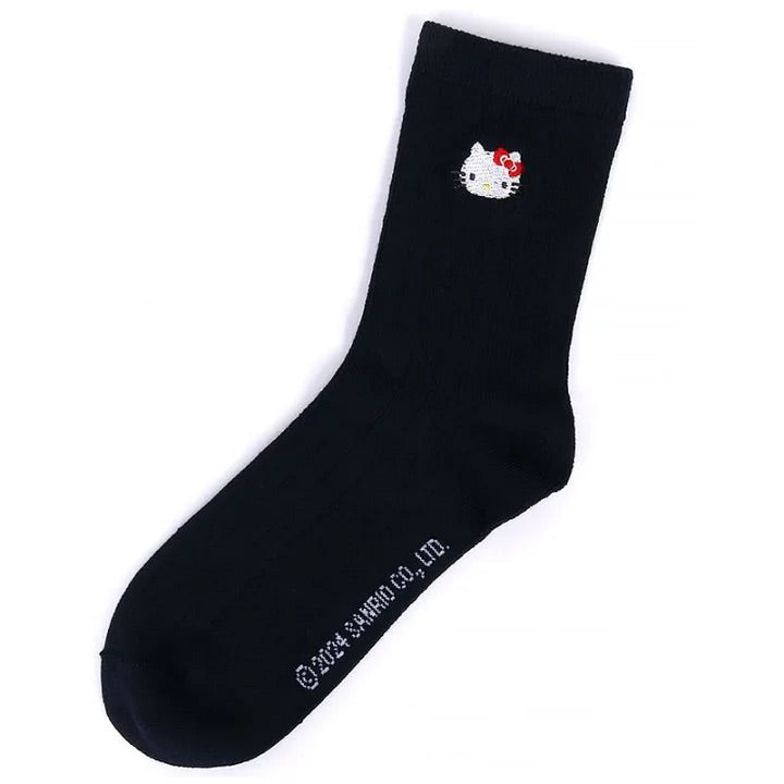 Sanrio|Embroidery Socks|22-24cm approx.