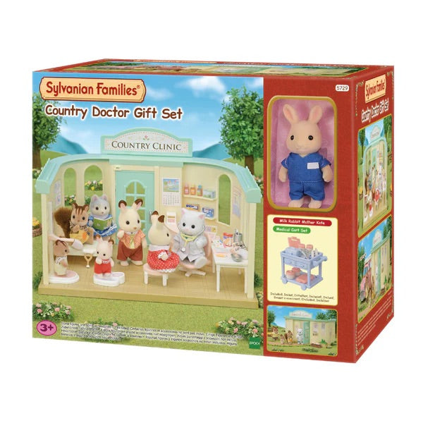 SylvanianFamilies|Country Doctor/Clinic Gift Set 5729