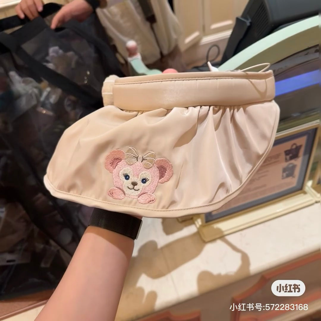 Disney SH|可爱角色刺绣图案夏天防晒贝壳遮阳帽