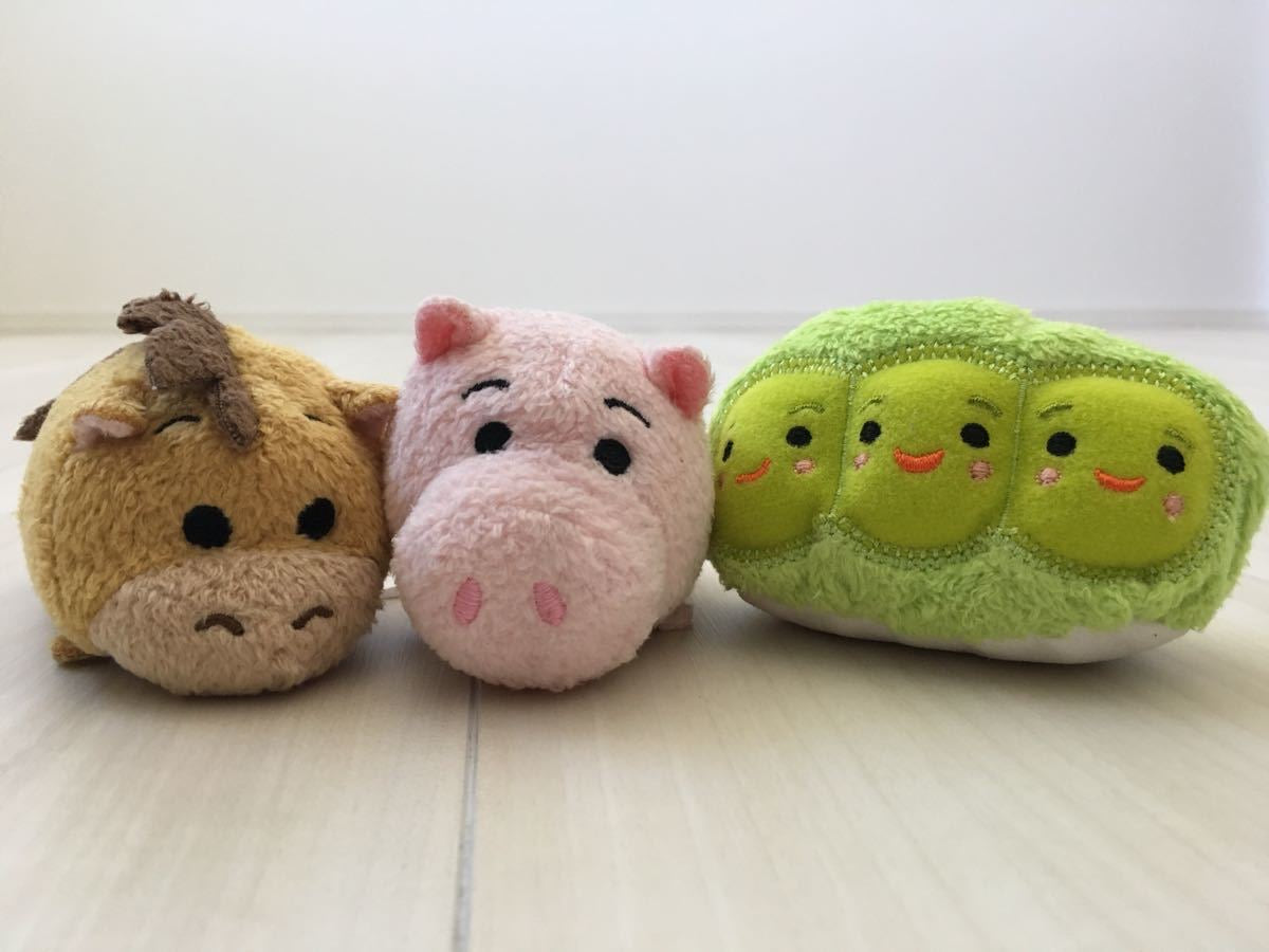 Disney|Tsum tsum超萌豌豆松松/小玩偶|约7.5×6×8cm