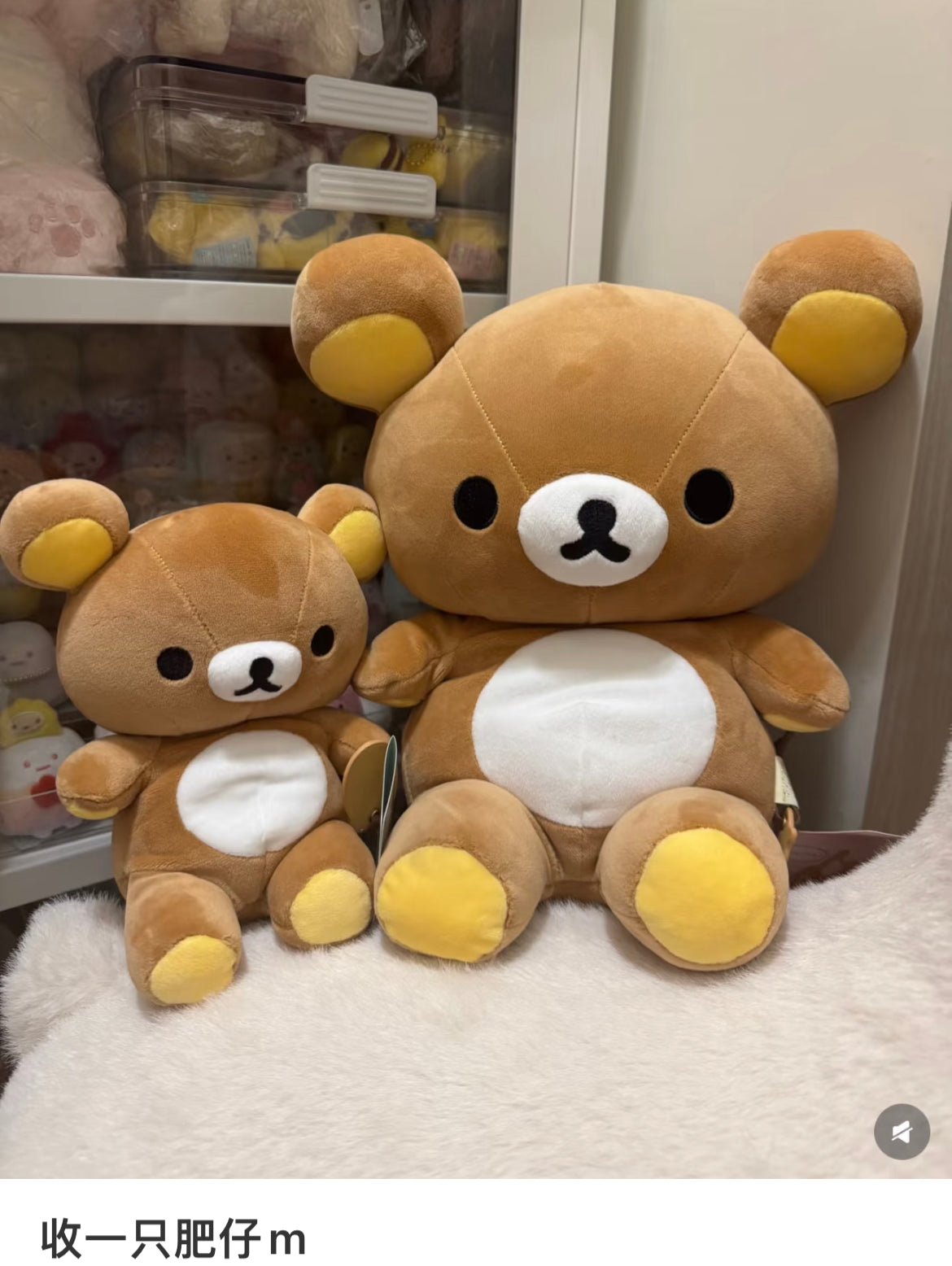 Rilakkuma|Super Mochi Mochi Plush Dolls/Plush Toy|M/300×300×200mm approx.