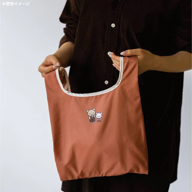 Rilakkuma轻松熊|cafe巧克力甜甜圈系列零钱包/可折叠购物包/包挂|