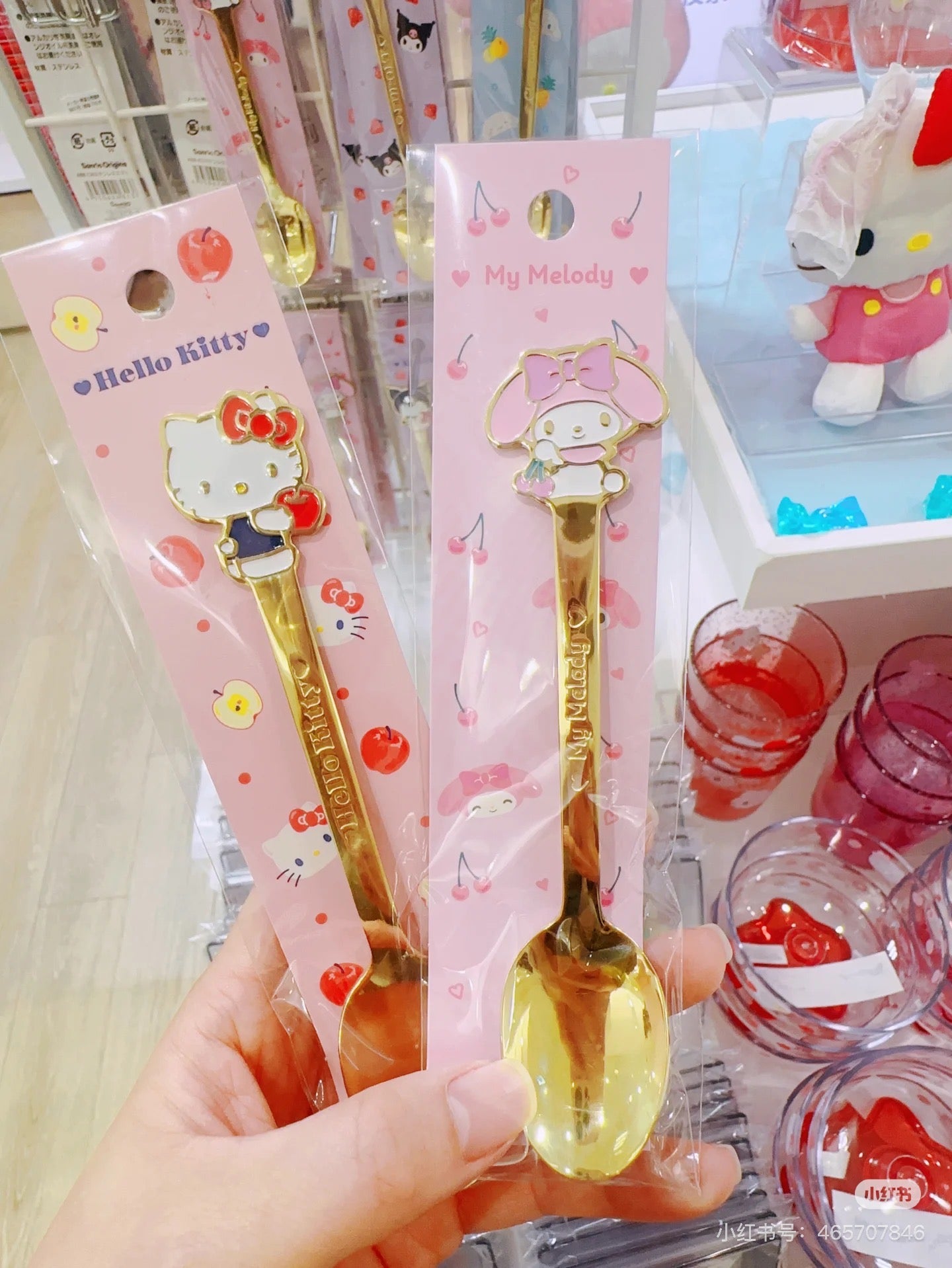 Sanrio|Stainless Spoon|2.9×0.5×14.2cm approx.