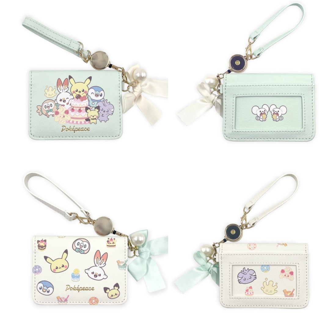 Pokemon|pokepeace甜点系列皮质感卡包/卡套|约H7×W10.8×D1cm