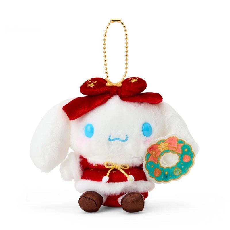 Sanrio|Christmas Mascot Holder /Plush Keychain|13×7×17cm approx.