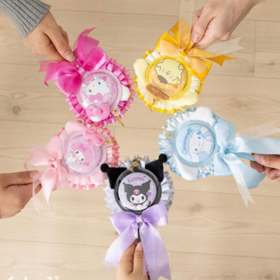 Sanrio|Rosette Cane Mascot Holder /Plush Keychain|11.5×3×17.5cm approx.