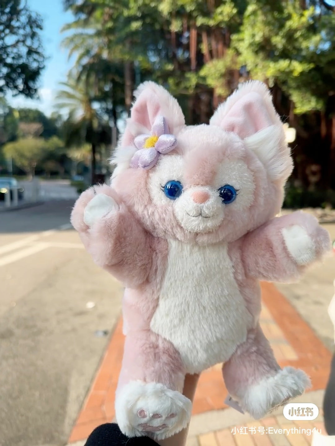 Disney HK|linabell玲娜贝儿毛茸茸手偶