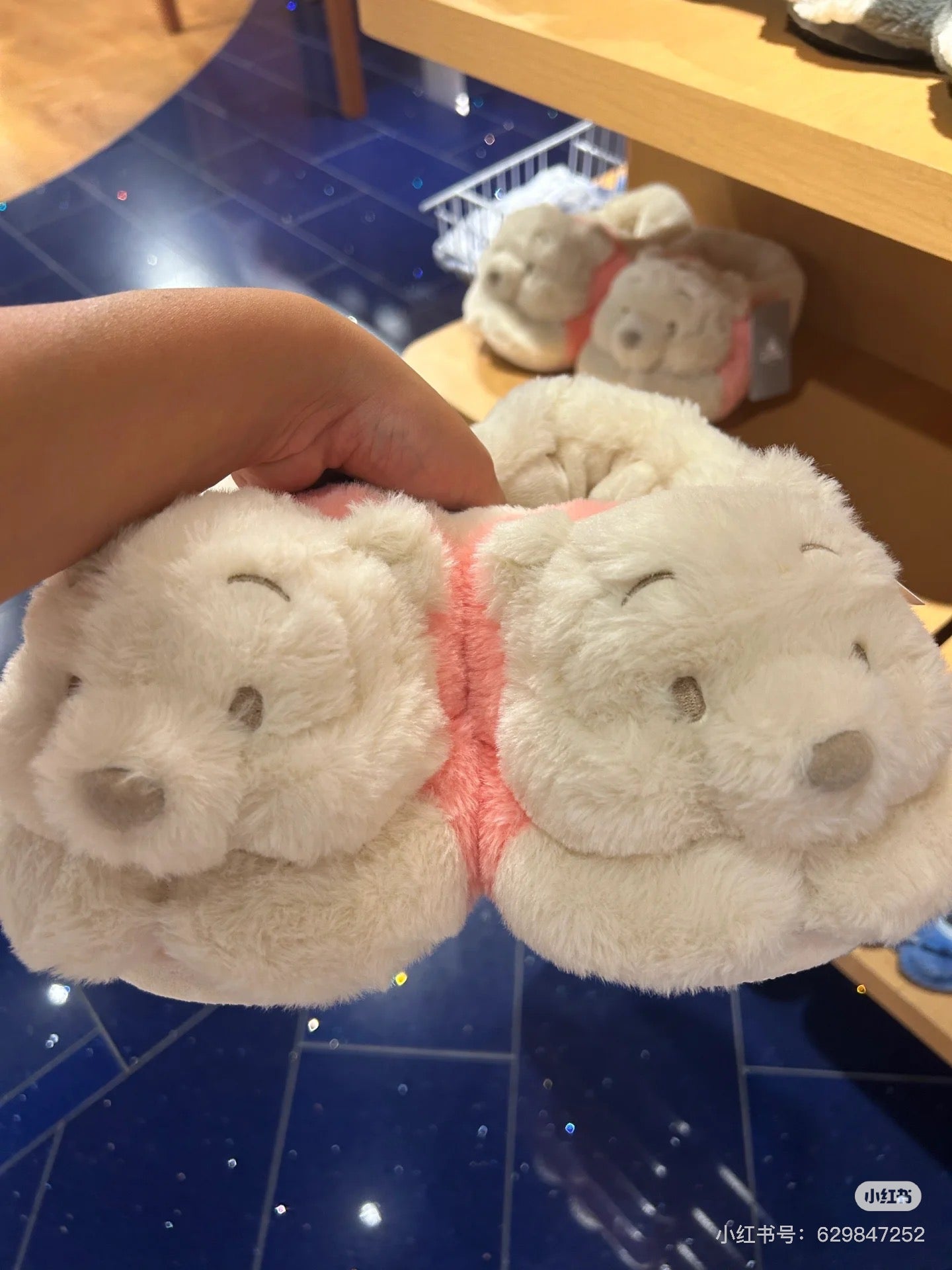 Disney迪士尼|Plush Slippers - Stitch / Warm Goods毛绒玩偶家居鞋/拖鞋|约23-25cm