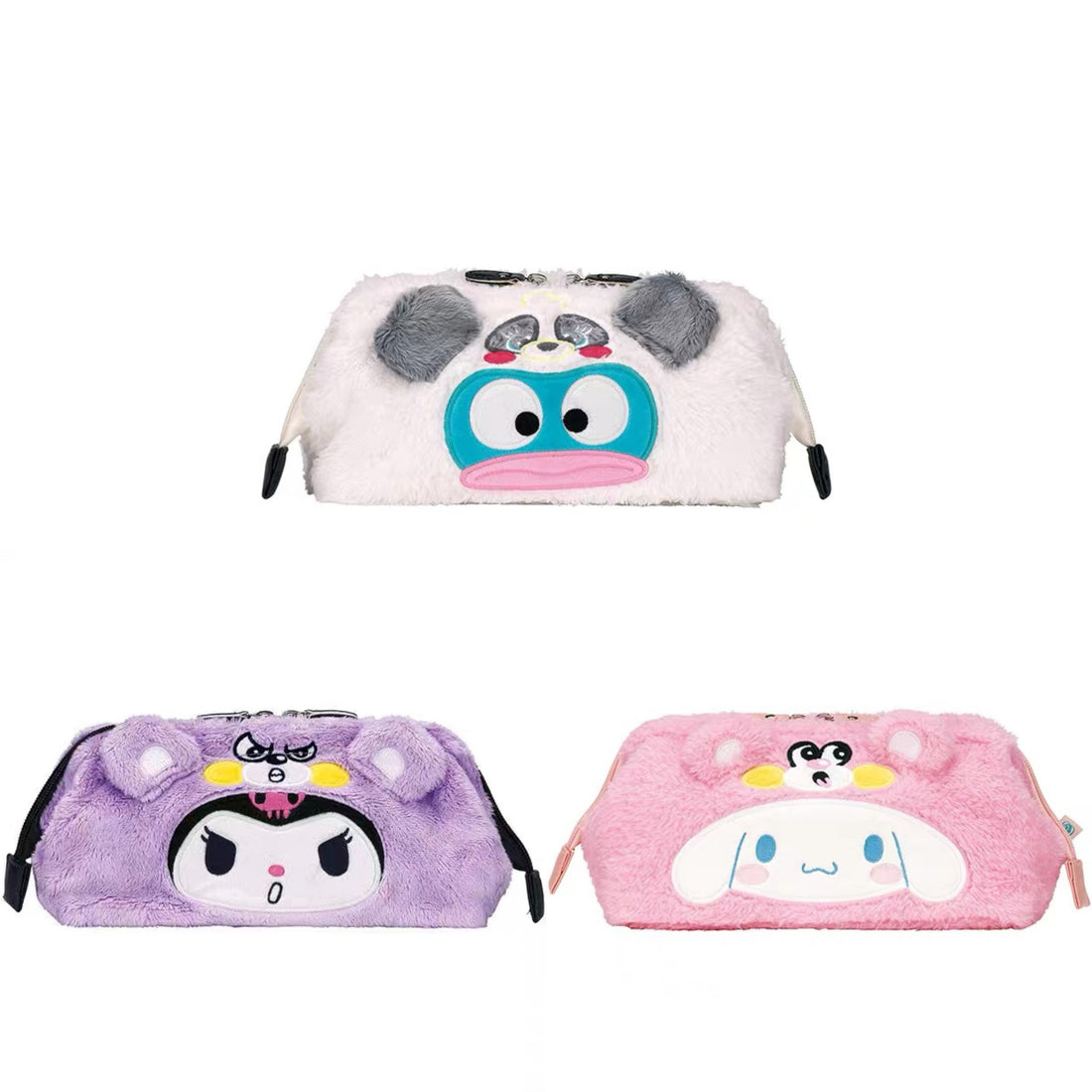 Sanrio|Pencil case Fur Pouch|20 x 12 x 9 cm approx.