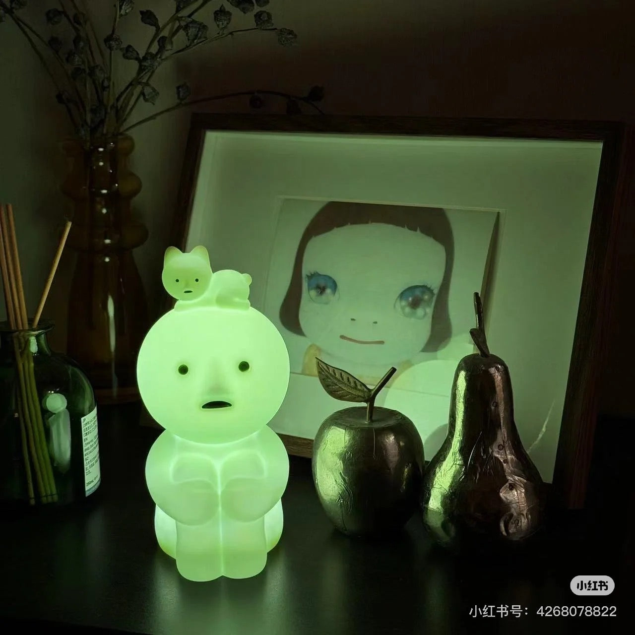 SMISKI |Dreams Official Big Figure SMISKI Touch Light Sensor Living Series角落君夜光精灵触控小夜灯/3极变光/可充电|约W83 x D92 x H173mm