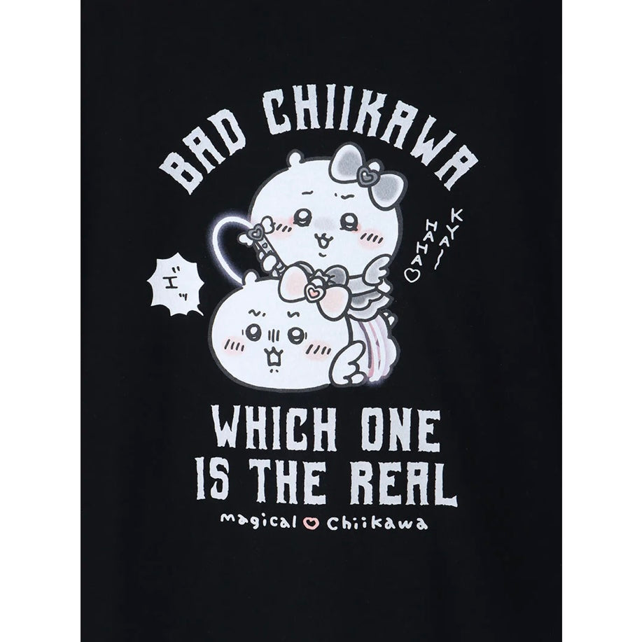 Chiikawa 吉伊卡哇|超魔法少女/小魔仙黑色限定短袖T恤/Tshirt|L/M号