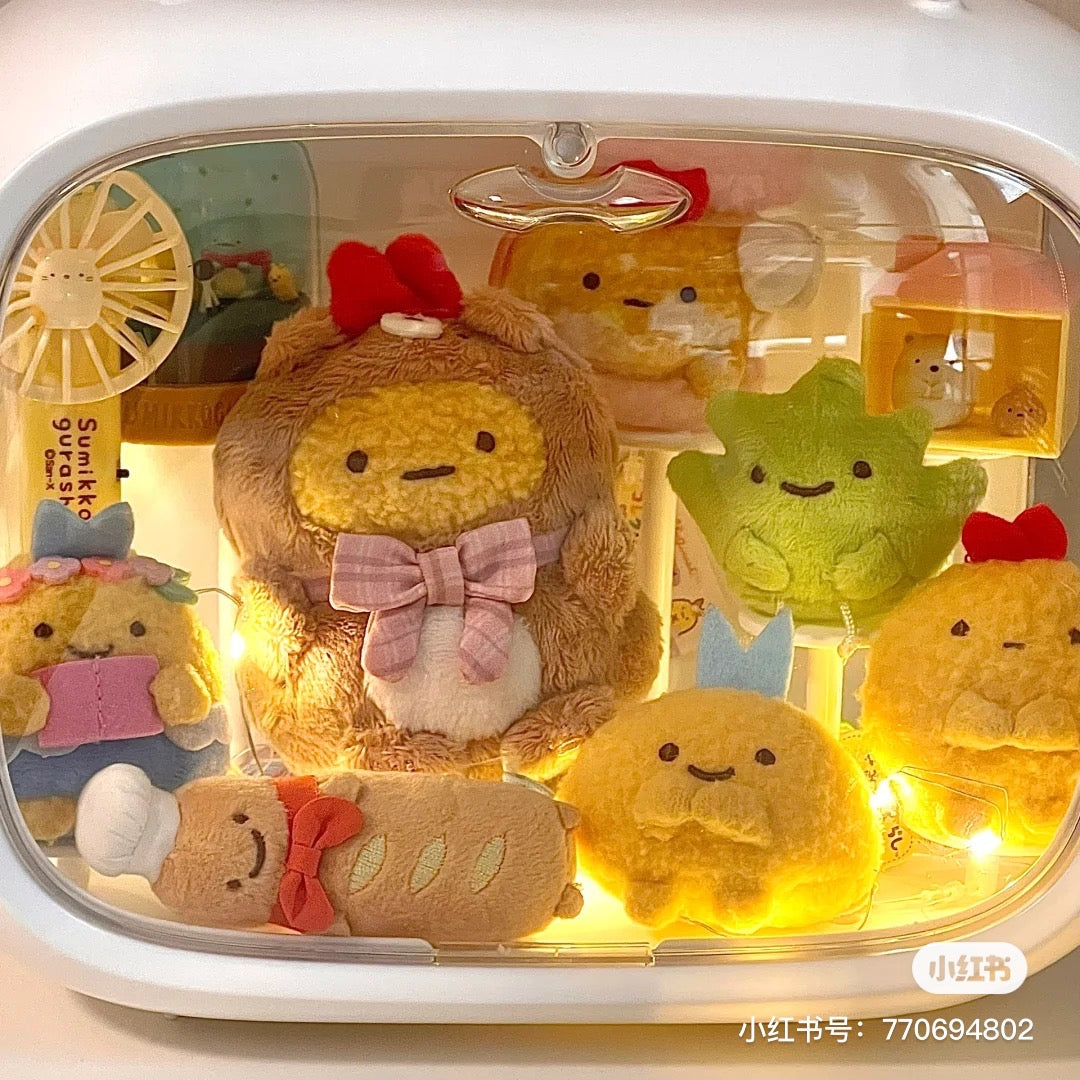Sumikko gurashi|Bread Shop Manager Hand-held Plush Toy|85×70×110mm approx.