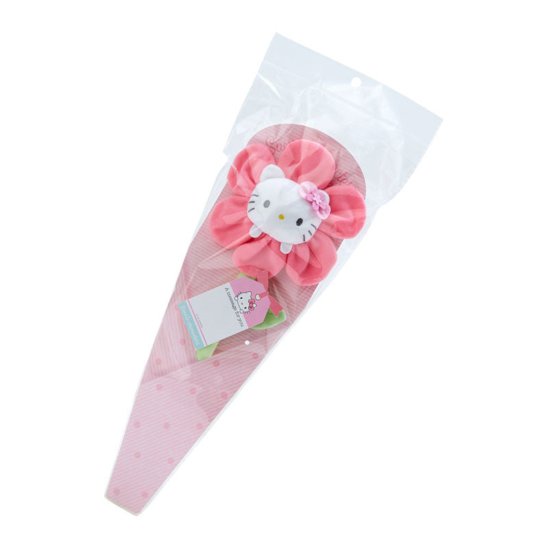 Sanrio三丽鸥|好大一只的超可爱/可弯曲缠绕佩戴/角色花花/花朵/花卉绒布挂件/太阳花/应援挂件|约14 x 3.8 x 38 cm