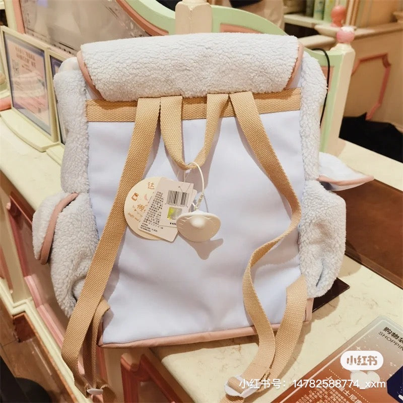 Disney SH|懒懒系列Linabell玲娜贝儿可爱大头书包/双肩包/超美的蓝