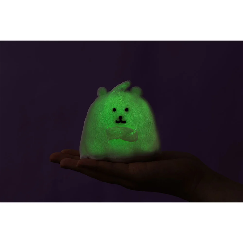 Nagano嘲讽熊|Characters Whipped Cream Nagano Bear Mascot万圣节幽灵夜光白熊毛绒挂件/包挂|约H90 x W90 x D65mm