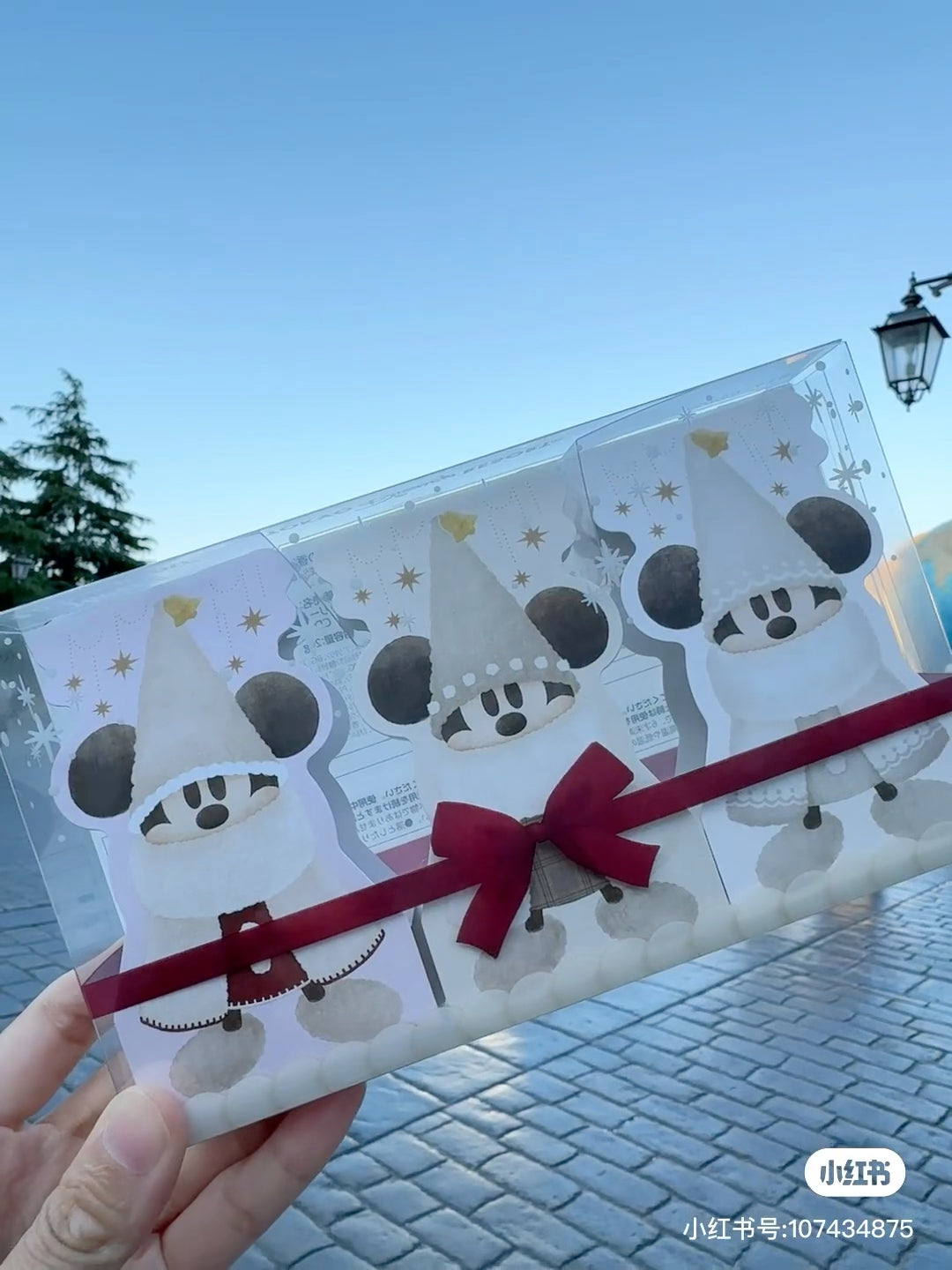 Disney迪士尼 |Merry Lil RingRing Mickey 东迪2024圣诞精灵妖精米奇系列护手霜套装礼盒/3支装