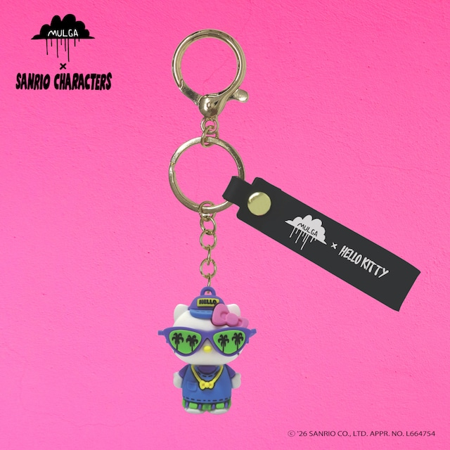 Sanrio|Mulga Mascot Keychain|30×45×25mm approx.