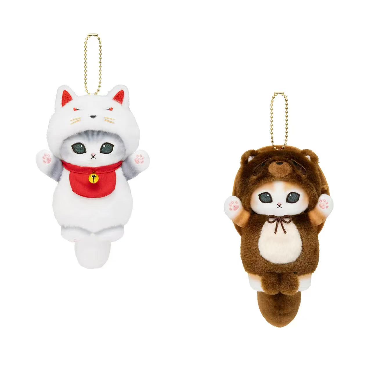 Mofusand|Kyoto Mascot Holder /Plush Keychain|160×95×135mm approx.
