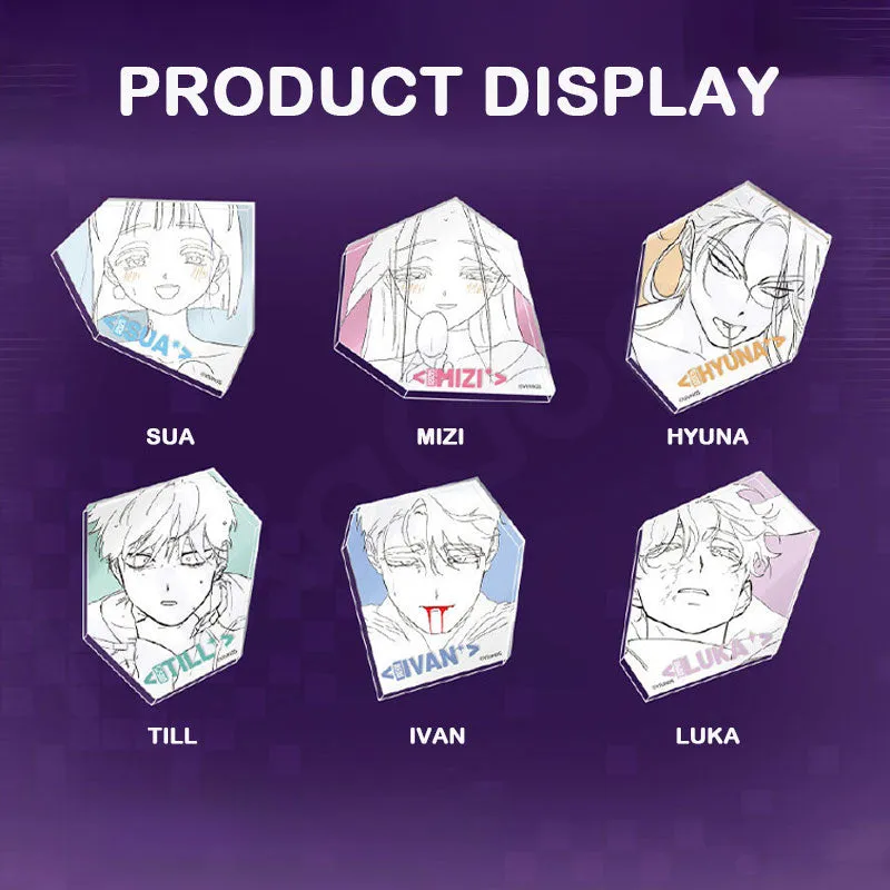 Alien Stage| DLC Tragedy On the Stage Series Acrylic Fridge Magnets mystery bag/blind box/All 6 types|1pcs