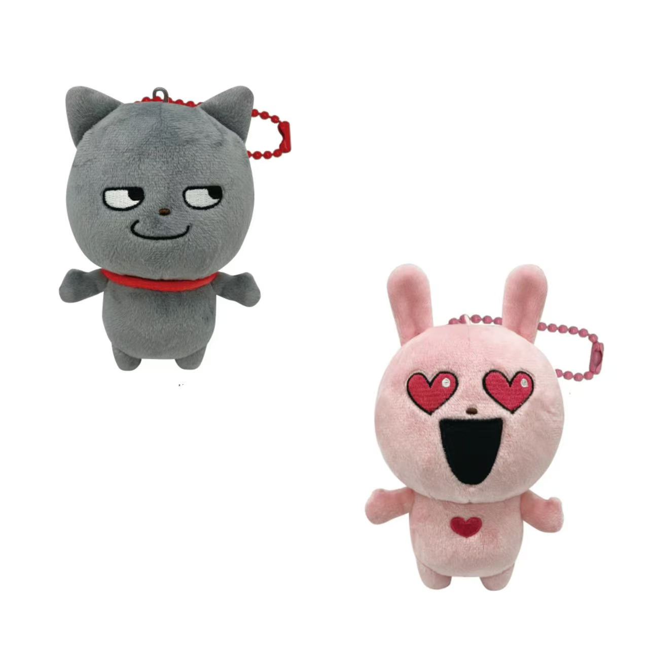 NishimuraYuji|Studio UG Ball Chain Mascot Holder /Plush Keychain|H14 × W10.5 × D9 (cm)