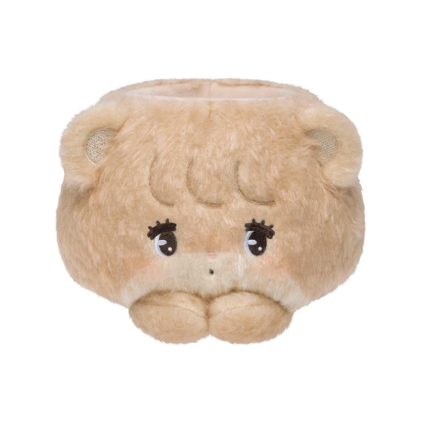 mikko illustrations|Lil ala mode Fluffy Plush Pen Holder|H100 x W120 x D120mm approx.