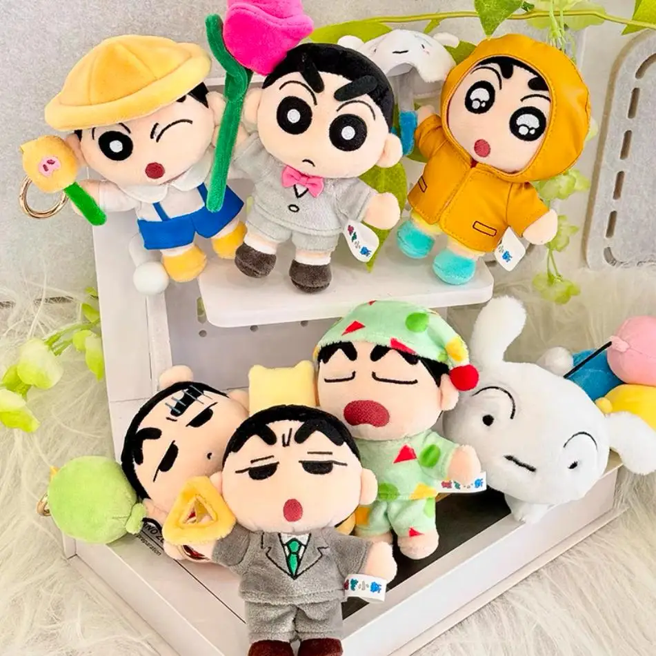 Crayon shin-chan Flying Series Plush Keychain Blind Box