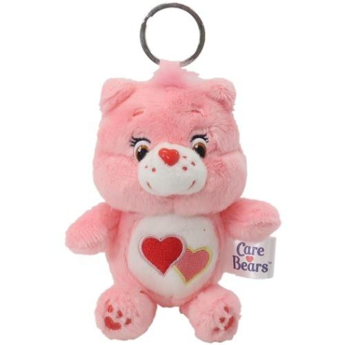 Care Bears| Love A Lot Bear Nakajima Mascot Holder /Plush Keychain|100×140×70mm approx.