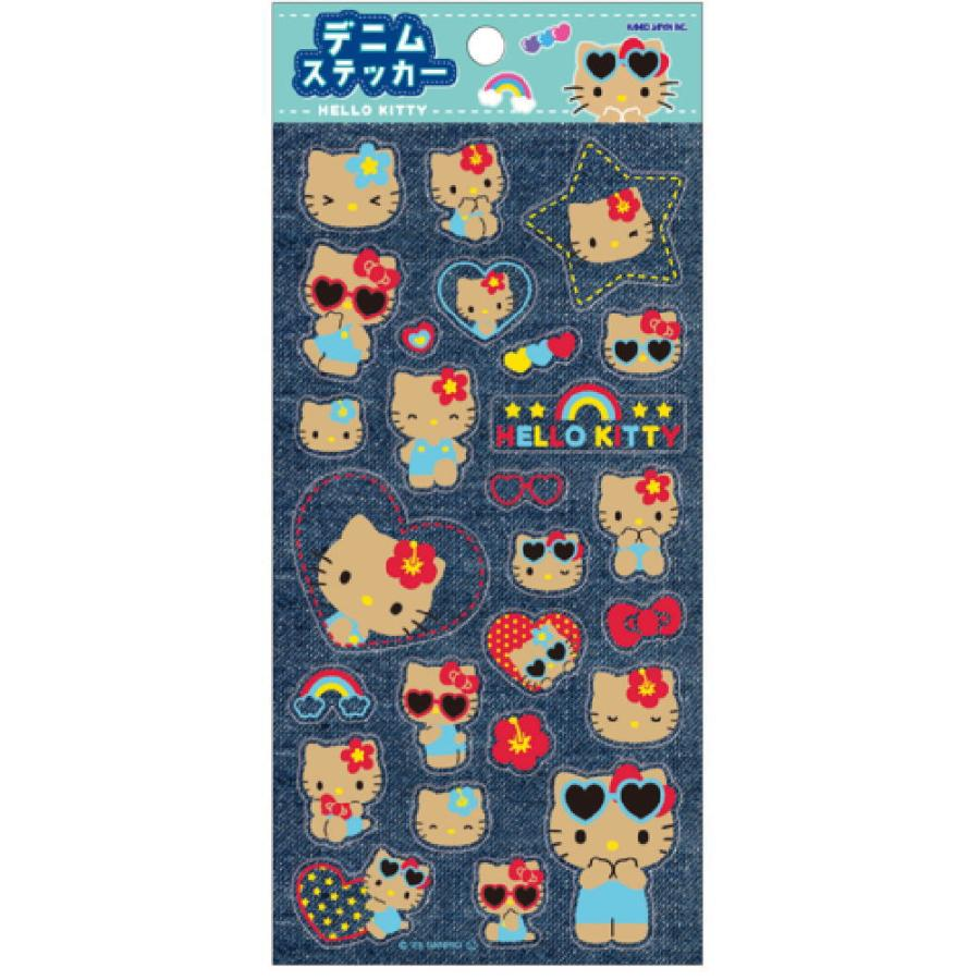 Sanrio|Denim Sticker|205 x 95 mm approx.