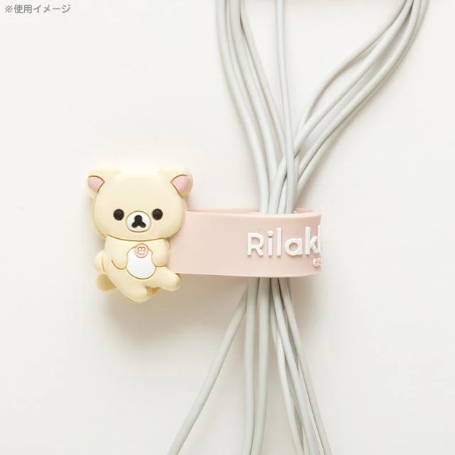 Rilakkuma轻松熊|轻松熊数据线收纳扎带|全长约10cm