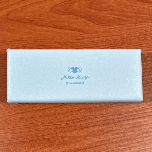 Sanrio|Hello Kitty Glasses Case Light Blue Angel|6 x 16 x 4 cm approx.