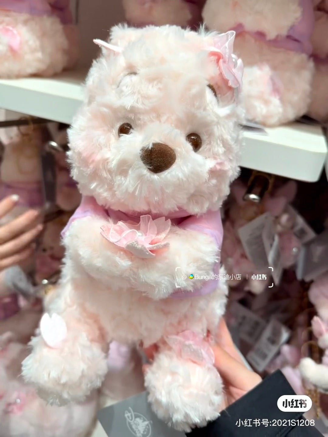 Disney| Cherry Blossom Sakura 2025 Collection Plush Dolls/Plush Toy| 25.5×23×20cm approx.