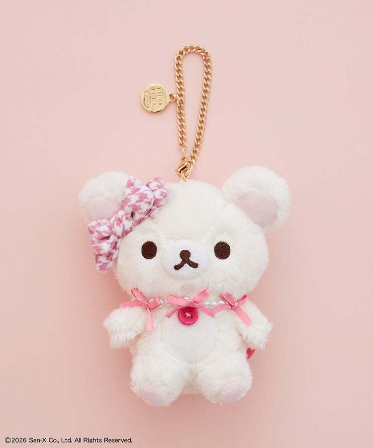 Rilakkuma|Maison de FLEUR 7th Collaboration Mascot Holder /Plush Keychain|120×100×65mm approx.